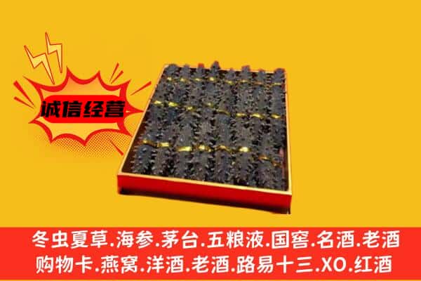 高碑店市回收海参